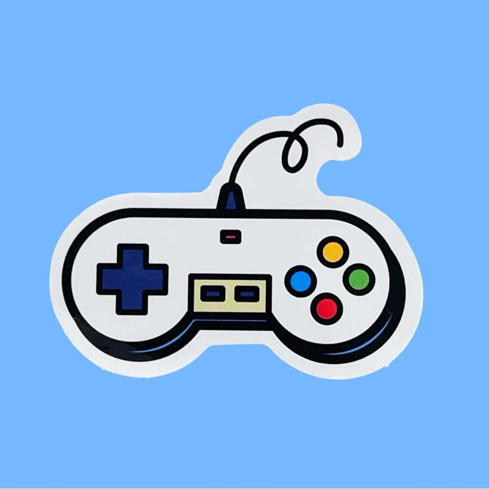 Classic Wired Game Controller Sticker